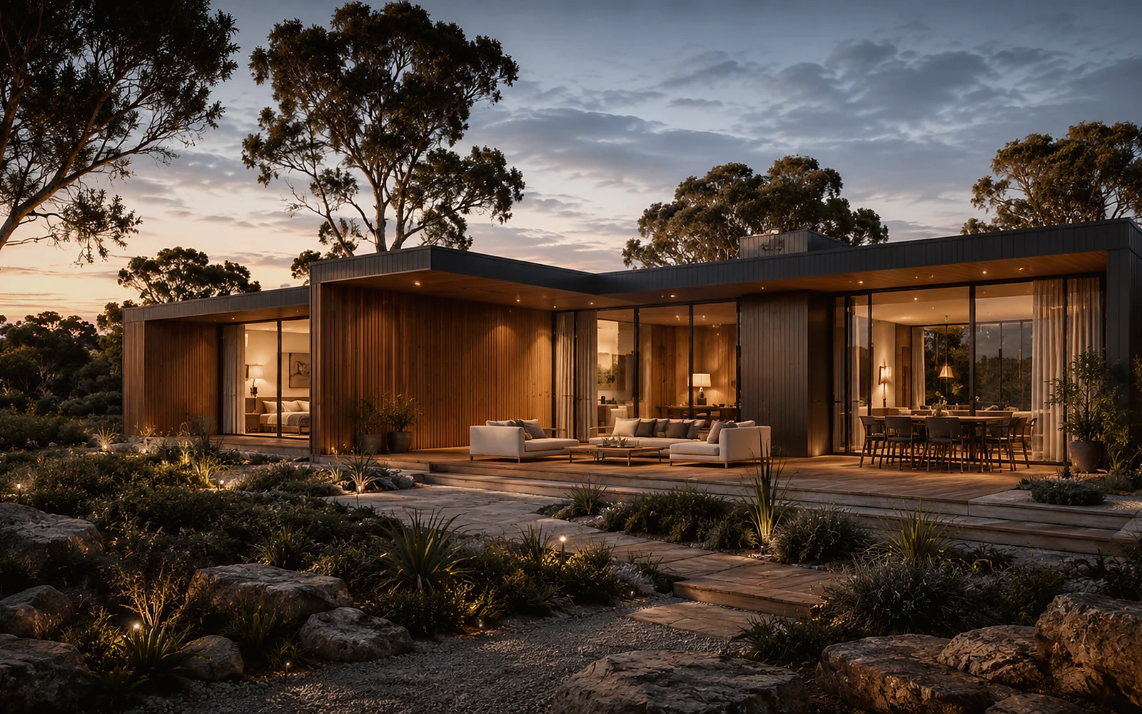 Architectural modular home